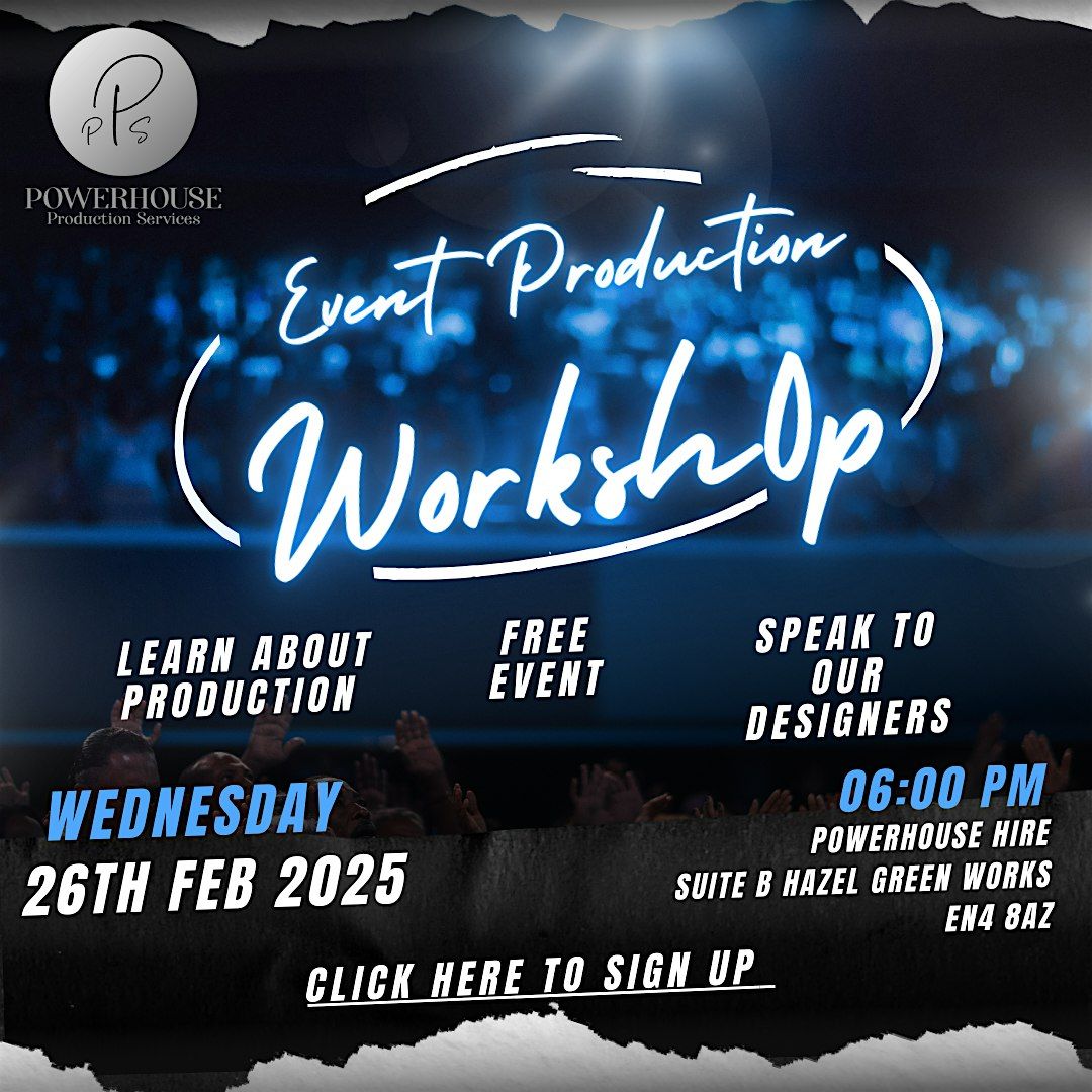 Event Production Workshop