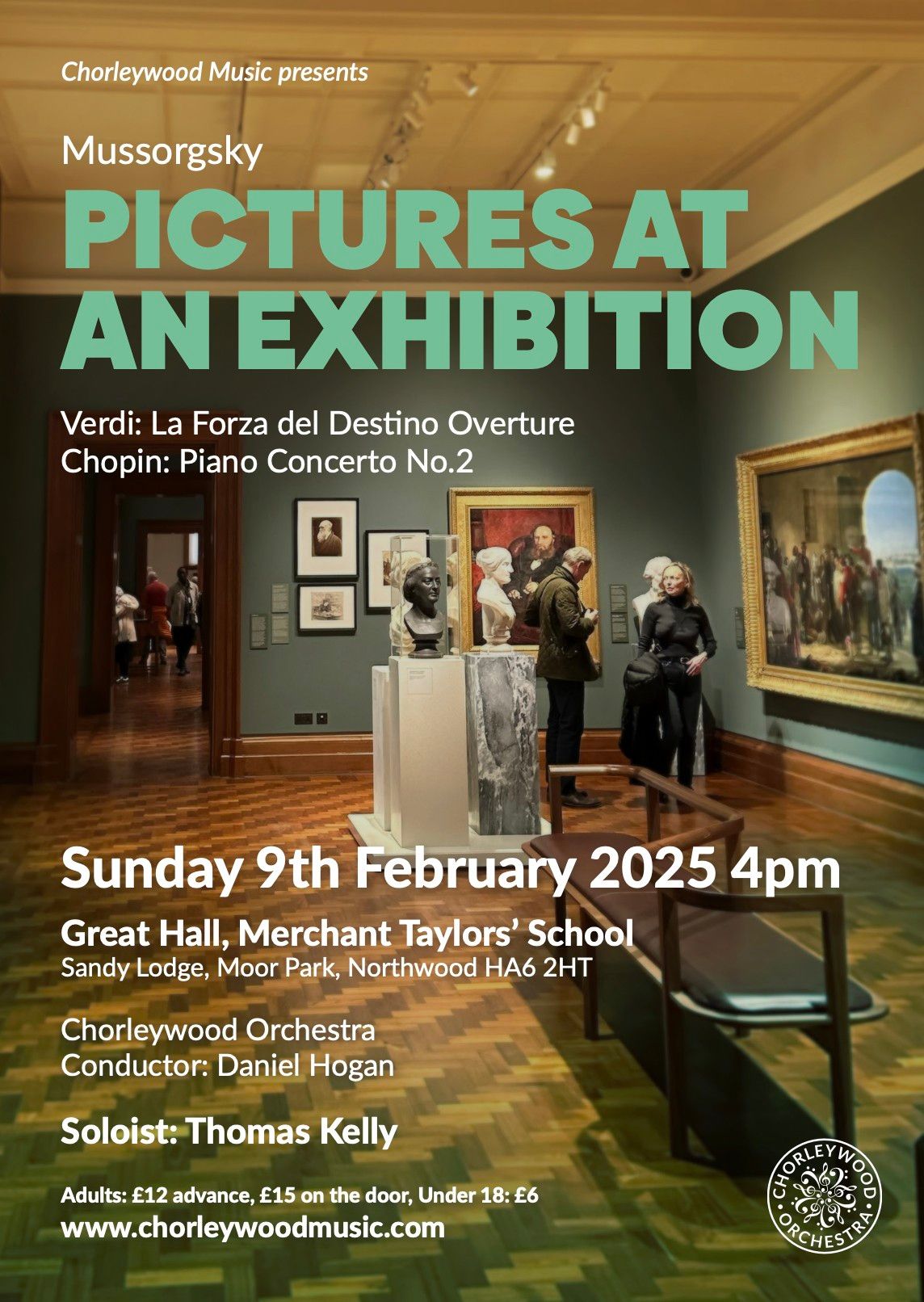 Chorleywood Orchestra - Pictures at an Exhibition + Thomas Kelly plays Chopin