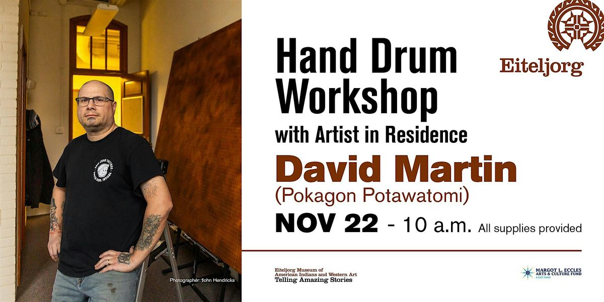 Hand Drum Workshop with Artist in Residence David Martin