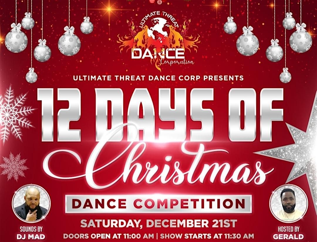 12 Days of Christmas Dance Competition