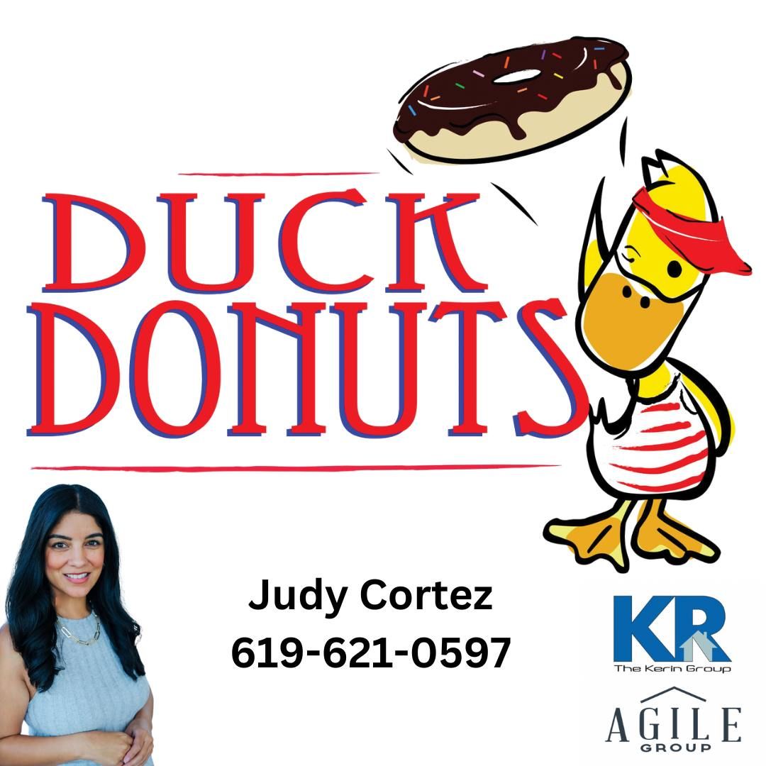 FREE DONUTS - Duck Donut