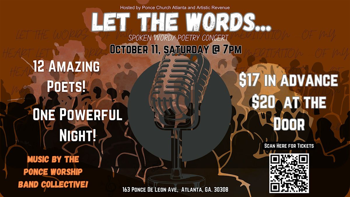 LET THE WORDS... SPOKEN WORD CONCERT