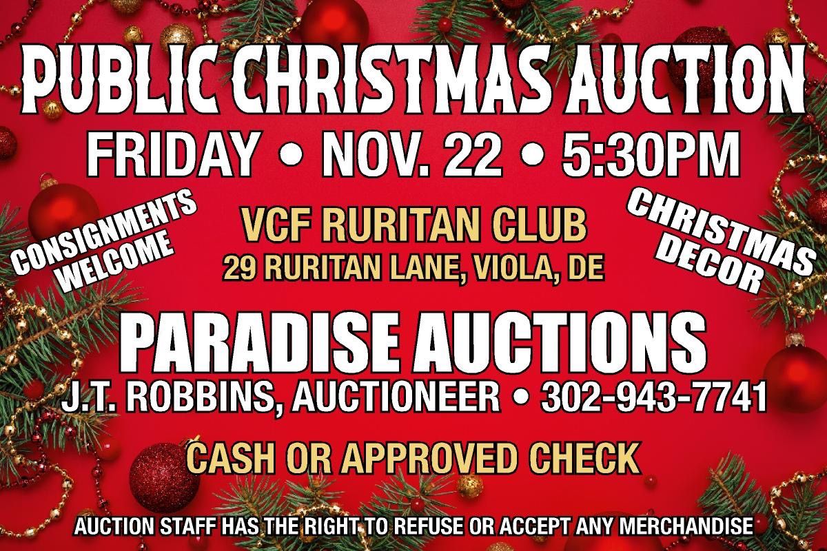 Annual Christmas Auction