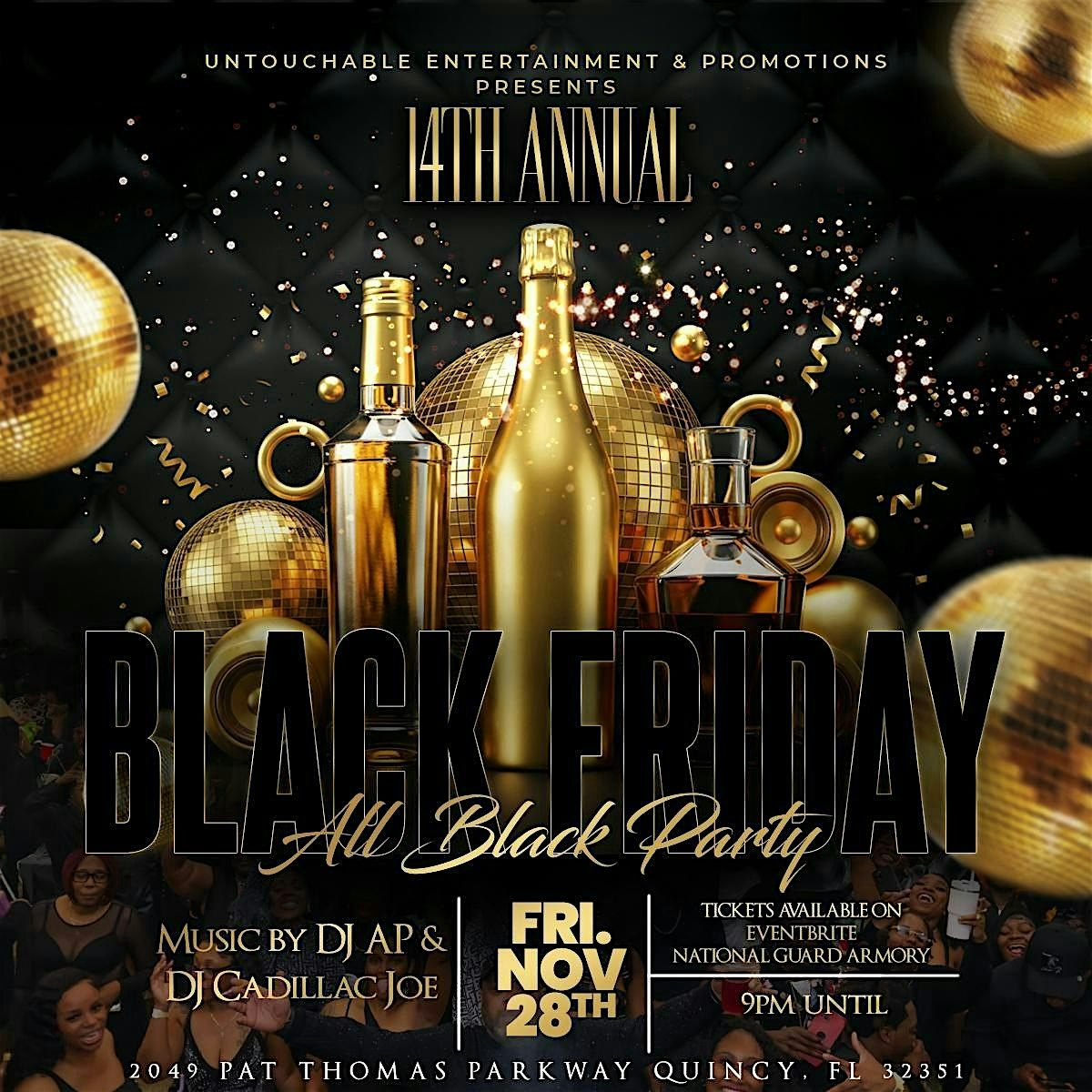 14th  Annual Black Friday All Black Party