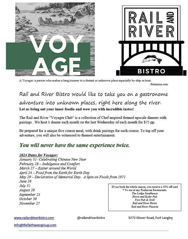 Rail & River October Voyager Club: Stop in Brazil