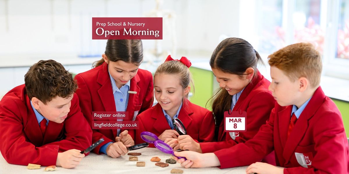 Prep School & Nursery Open Morning