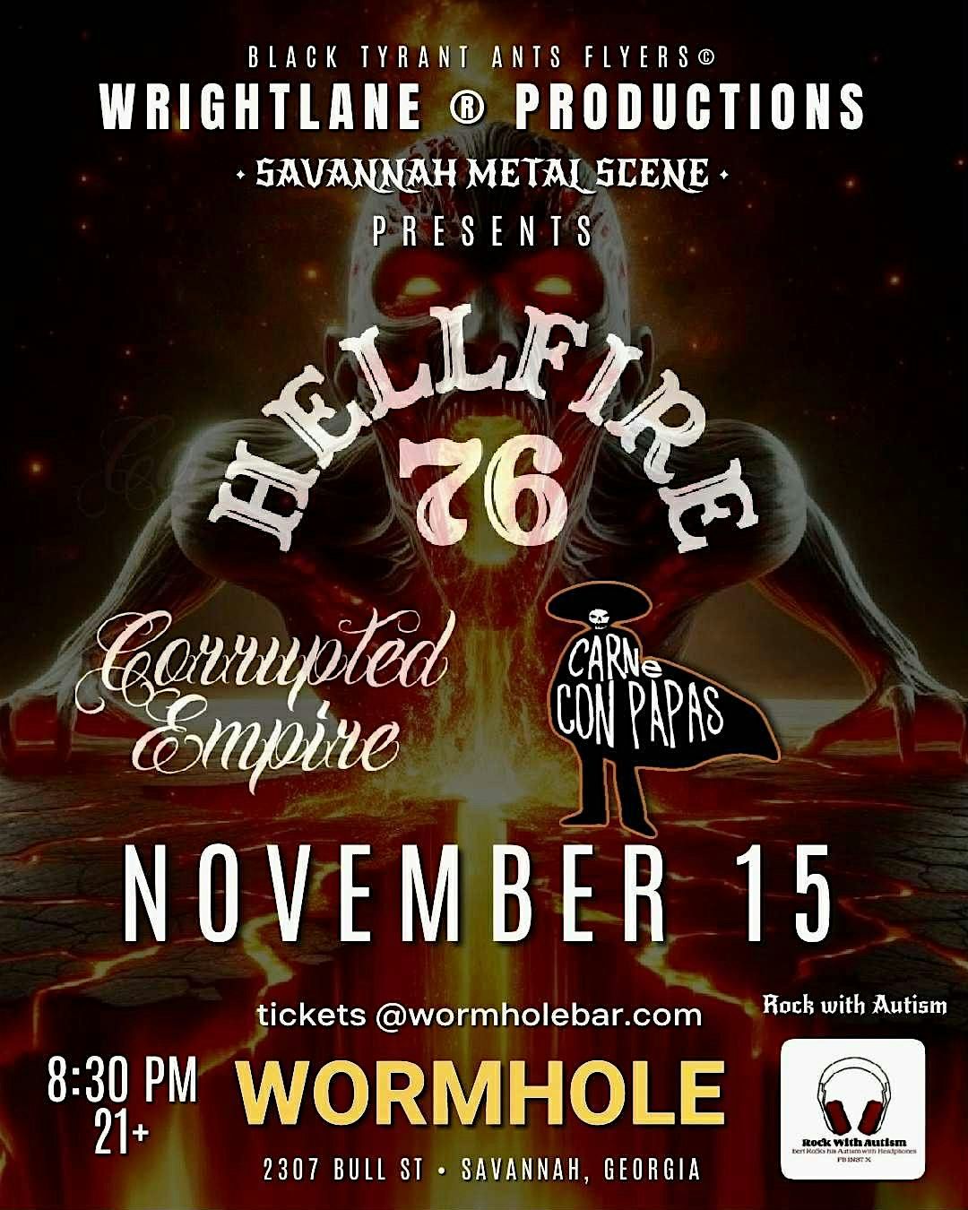 Hellfire Torches The Wormhole