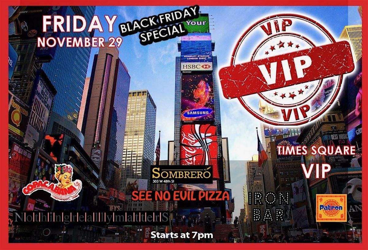 NYC BLACK FRIDAY THANKSGIVING WEEKEND PUB CRAWL 2024 only $15