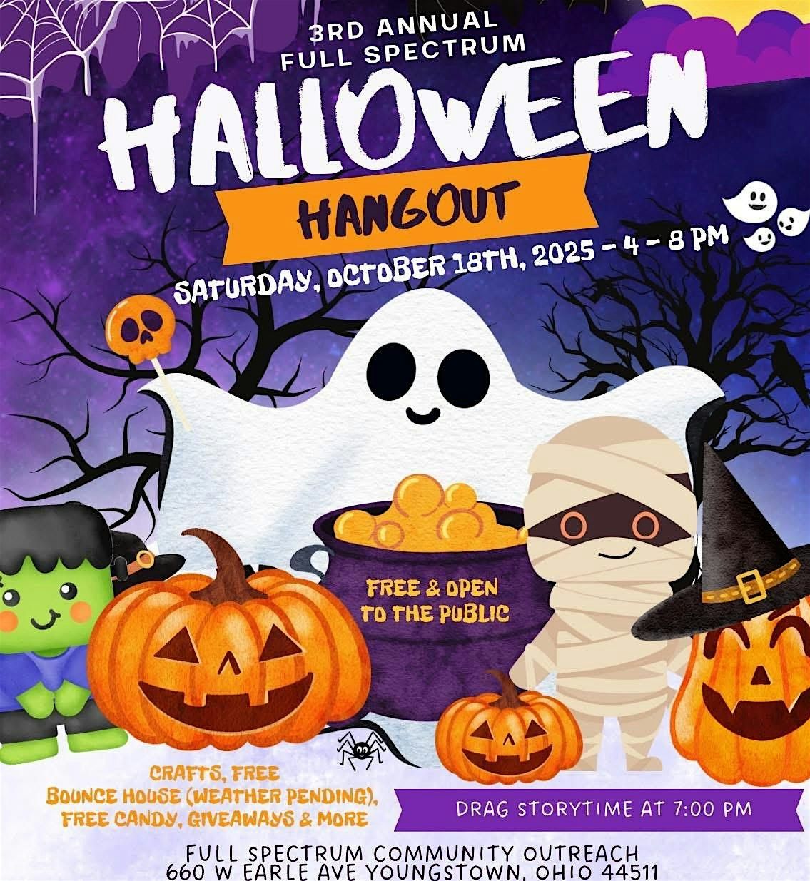 Halloween Hangout at Full Spectrum Community Outreach