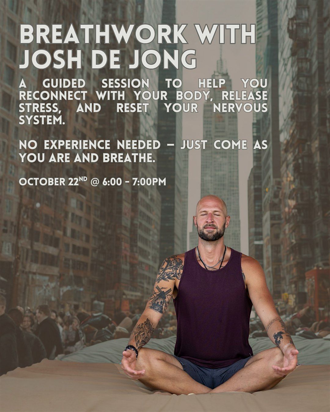 Breathwork With Josh De Jong