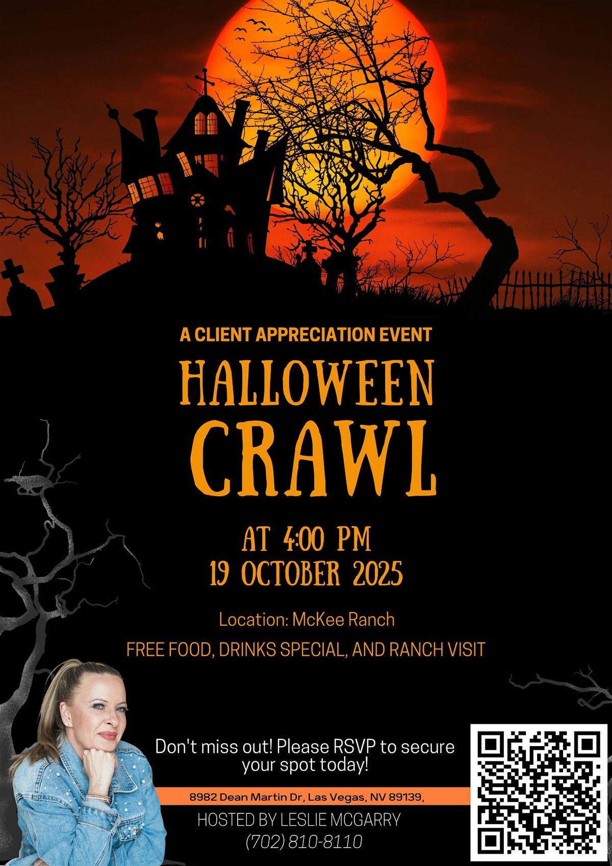 A client Appreciation Event - Halloween Crawl