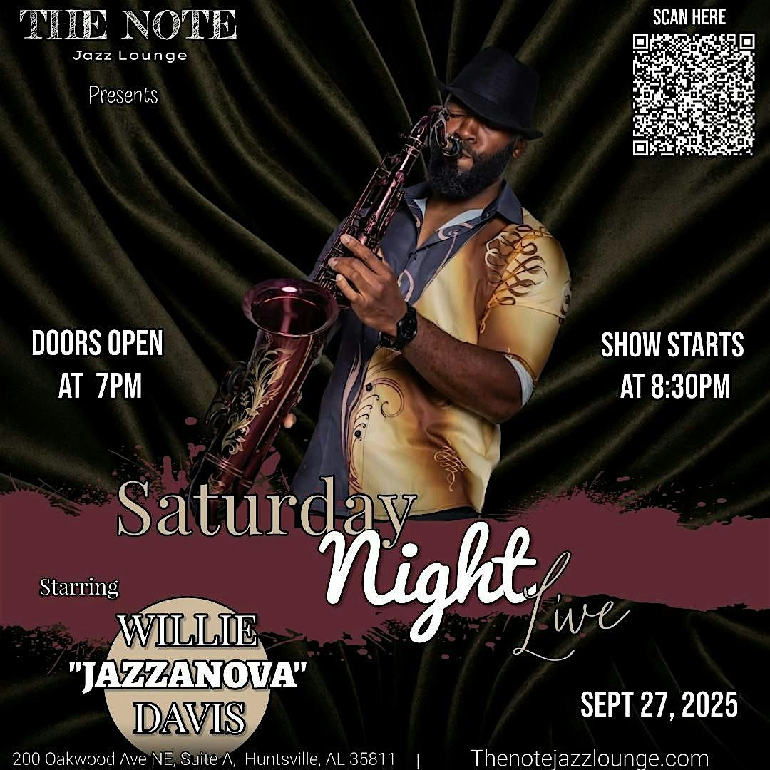 The Note Presents Willie "Jazzanova" Davis