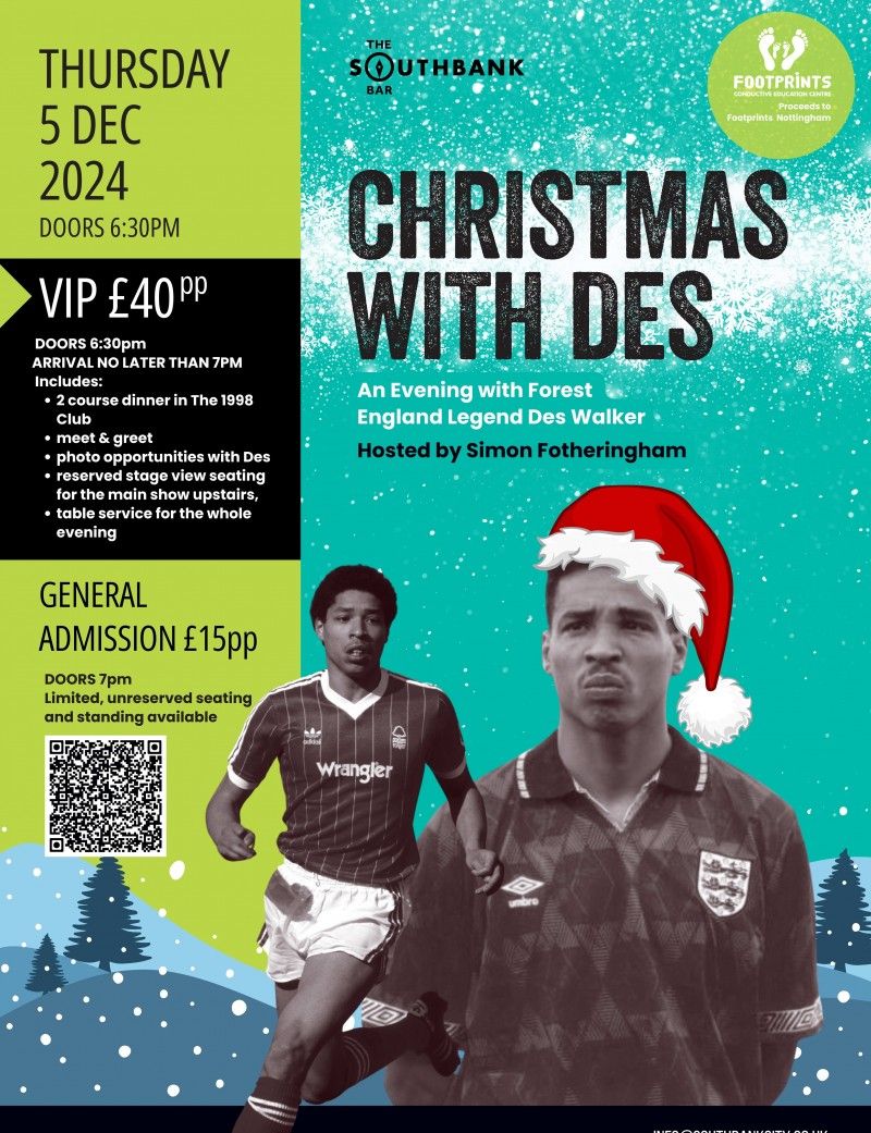 An Evening with Des Walker