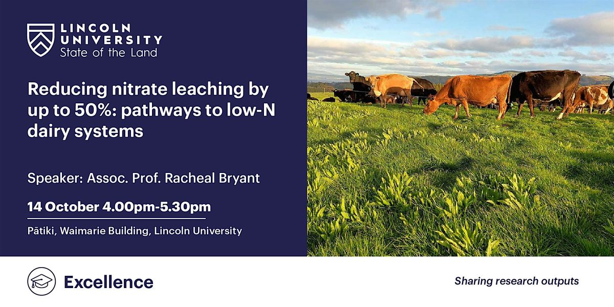 Reducing nitrate leaching by up to 50%: pathways to low-N dairy systems