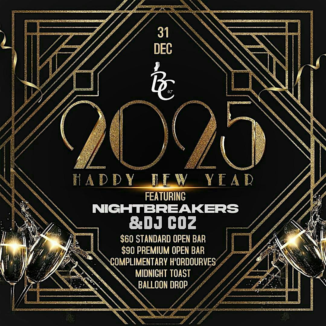 NYE 2025 OPEN BAR