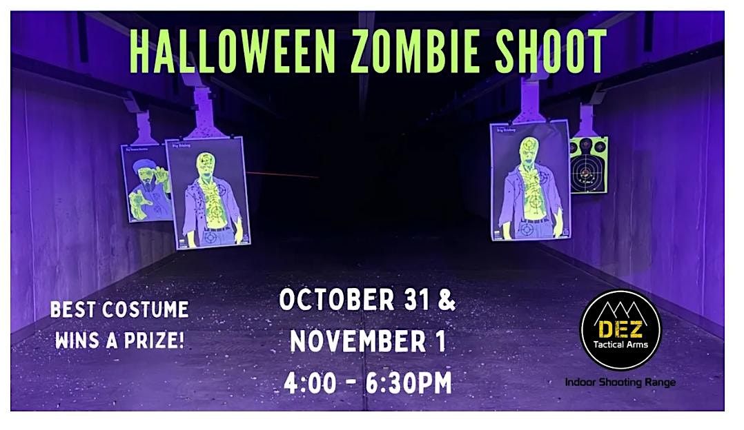 Halloween Zombie Shoot at the Range