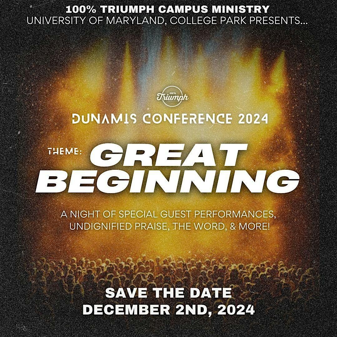 100% Triumph Dunamis Conference 2024