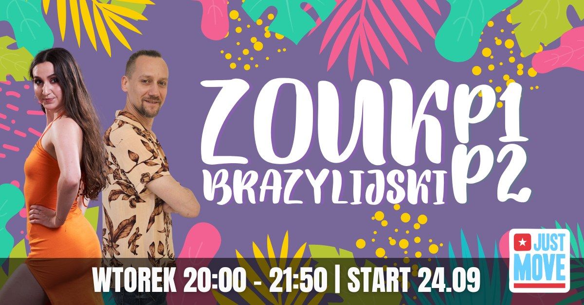 Zouk Brazylijski P1\/P2 z Klar\u0105 i Piotrem - START 24.09