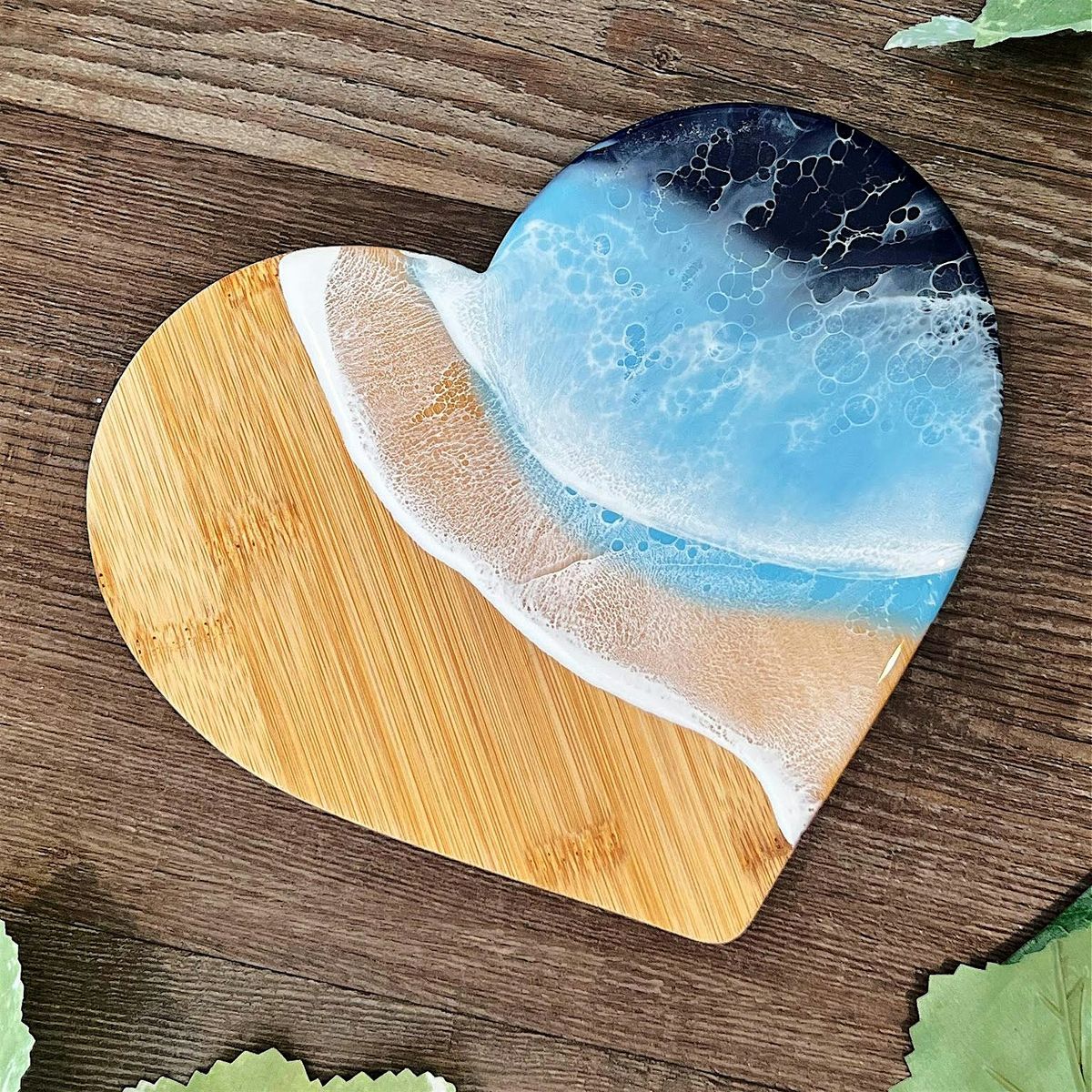 Copy of Holly Epoxy Workshop (Heart Board & Coasters)