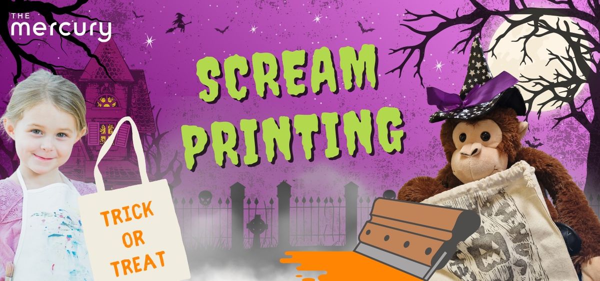 Halloween Helpdesk - Scream Printing 