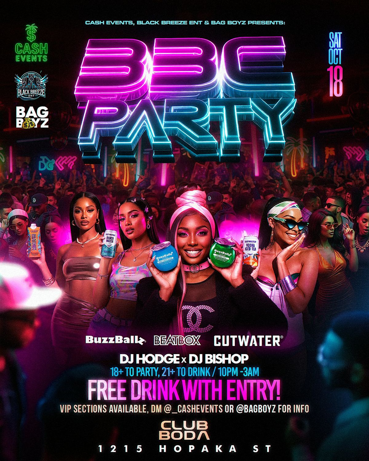 B-B-C PARTY ( BEATBOX BUZZBALL CUTWATER)