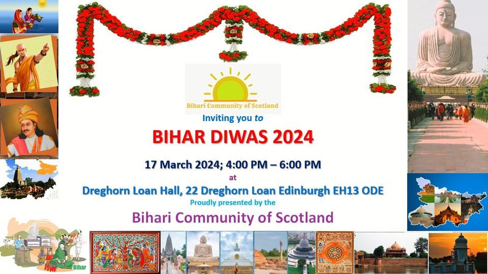 Bihar Diwas 2024 , Dreghorn Loan, Edinburgh, 17 March 2024
