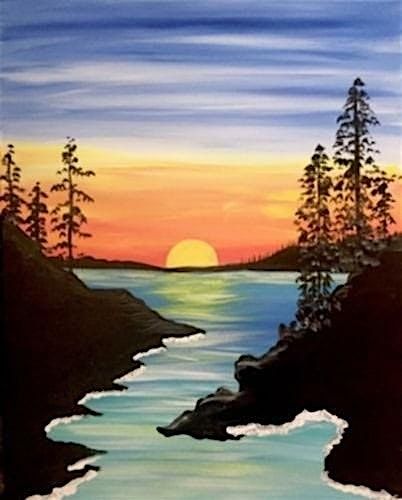 Paint with Ashley Blake \u201cALS Association fundraiser\u201d Paint Night