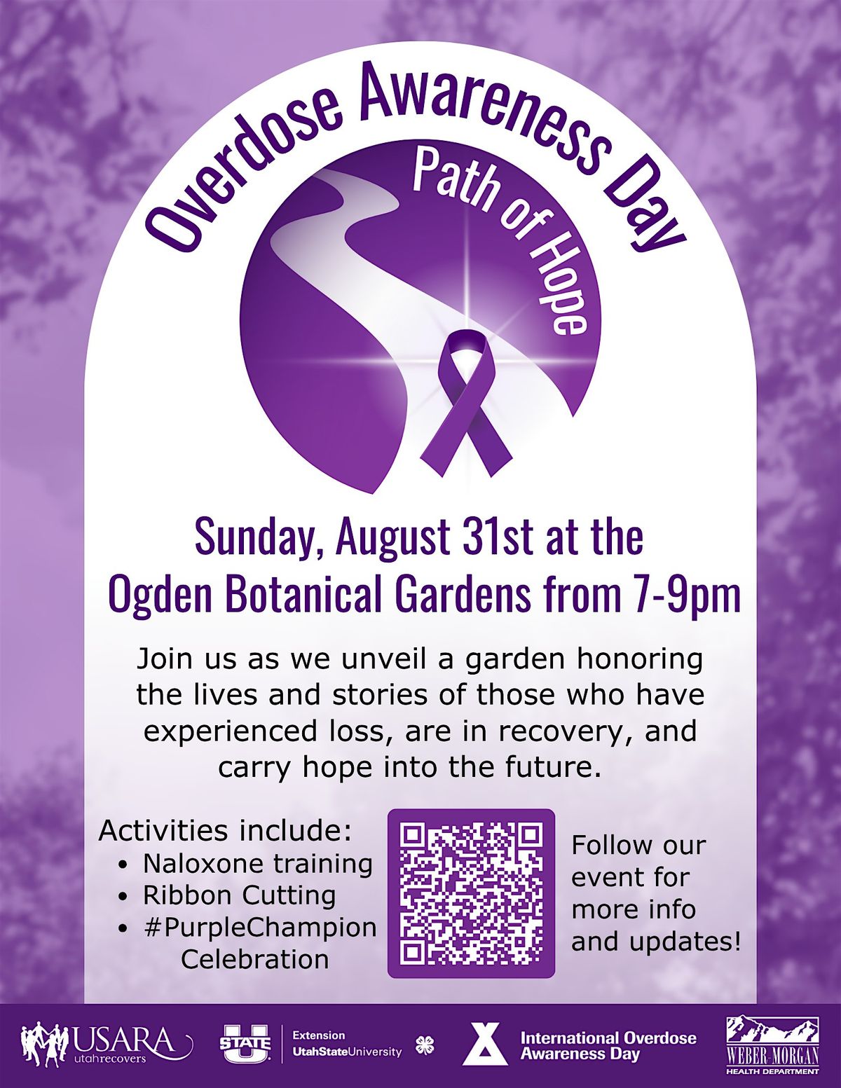 Path Of Hope- Overdose Awareness Event