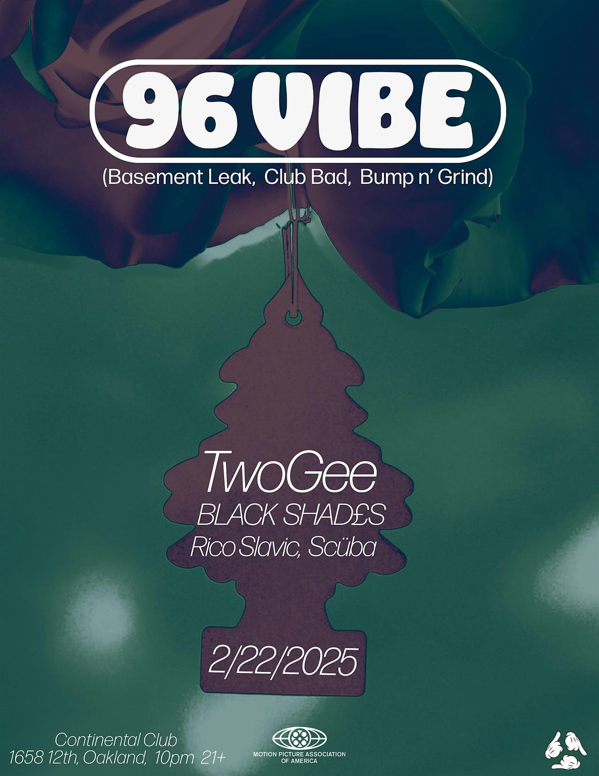 96 VIBE (Basement Leak, Club Bad, Bump n' Grind) @ Oakland Odyssey