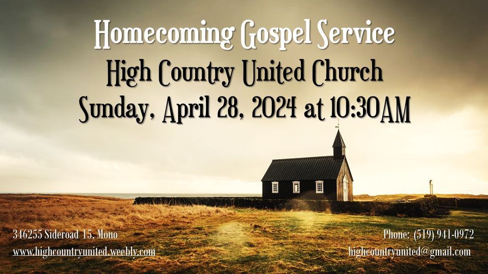 Homecoming Gospel Service