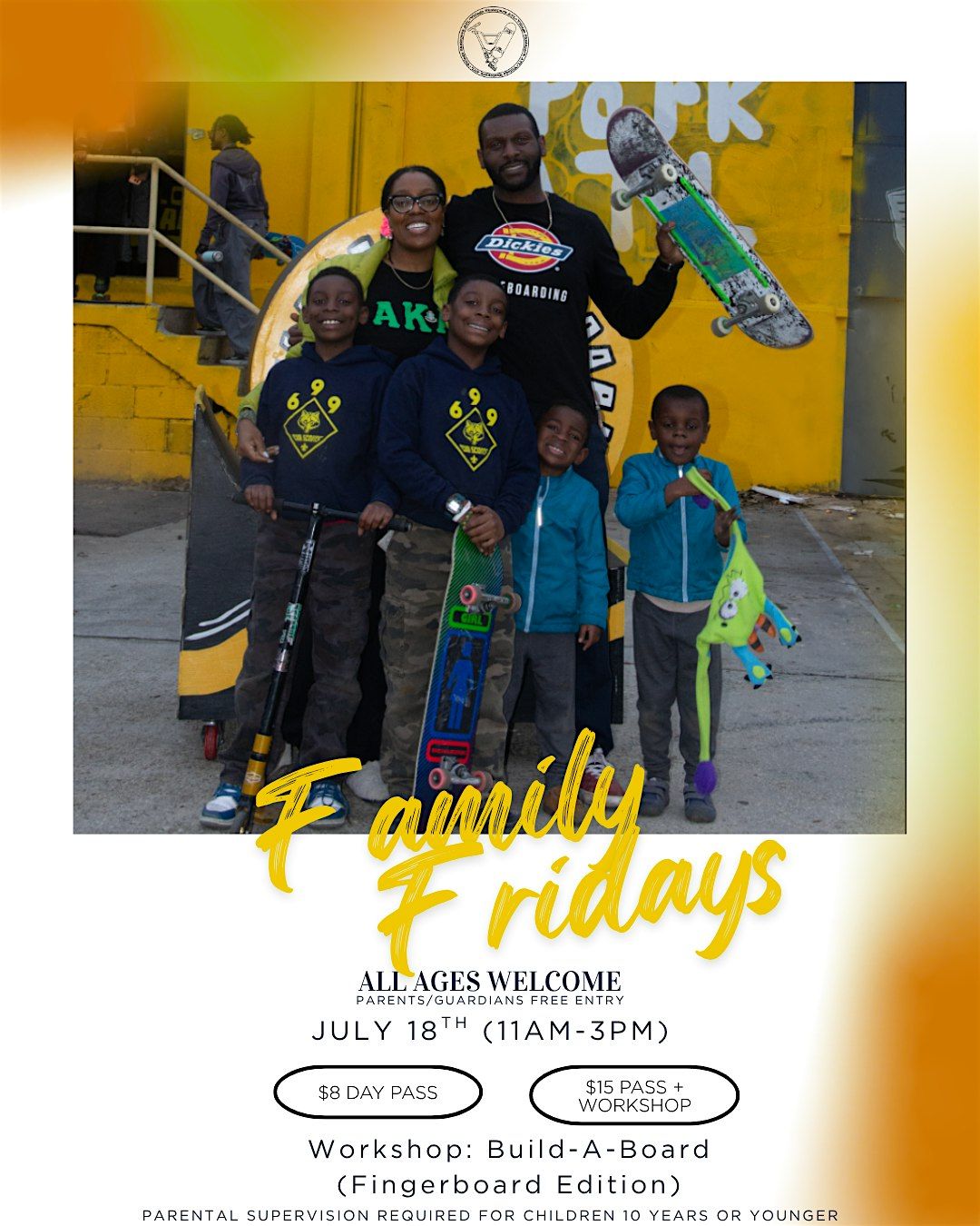 Learn to Skateboard @ Family Day!