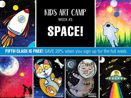 Kids Art Camp - Space Week