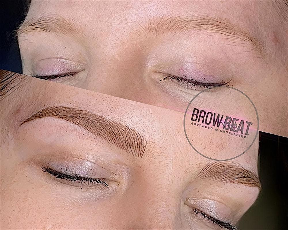 Combo Brow Treatment \u2013 Microblading Meets Powder Brow Perfection