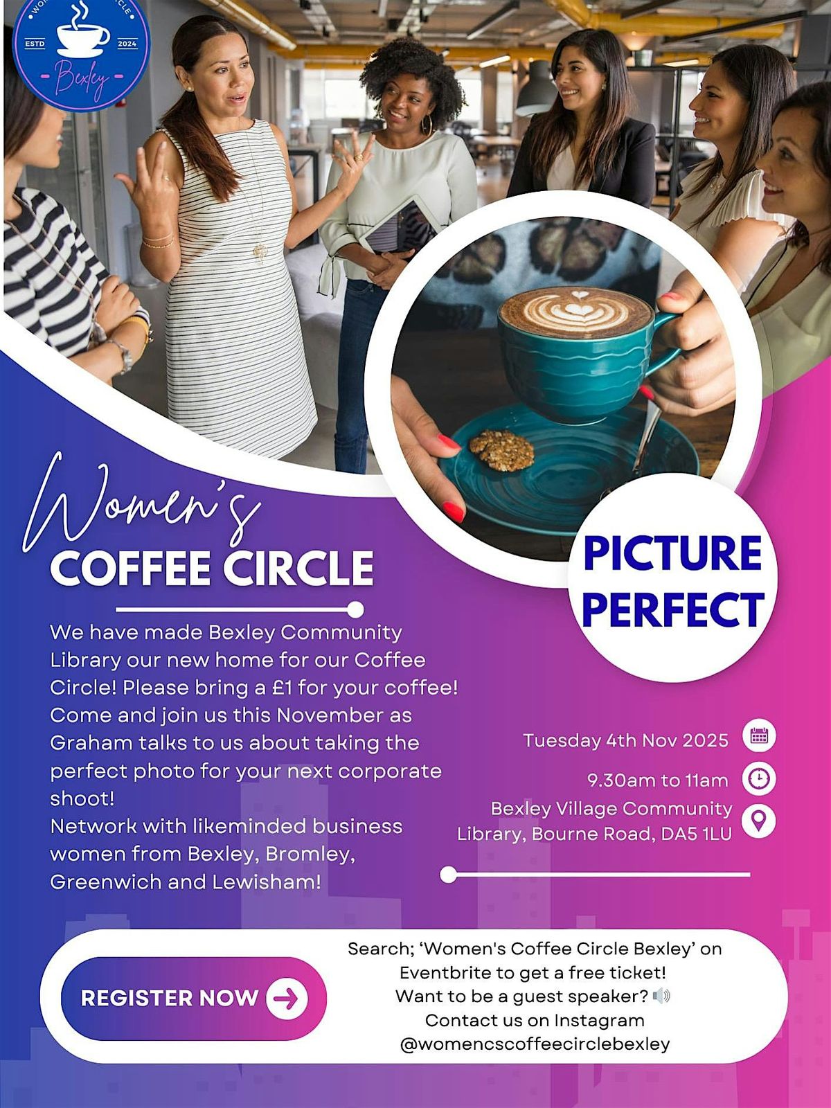 Women's Coffee Circle Bexley - NOVEMBER