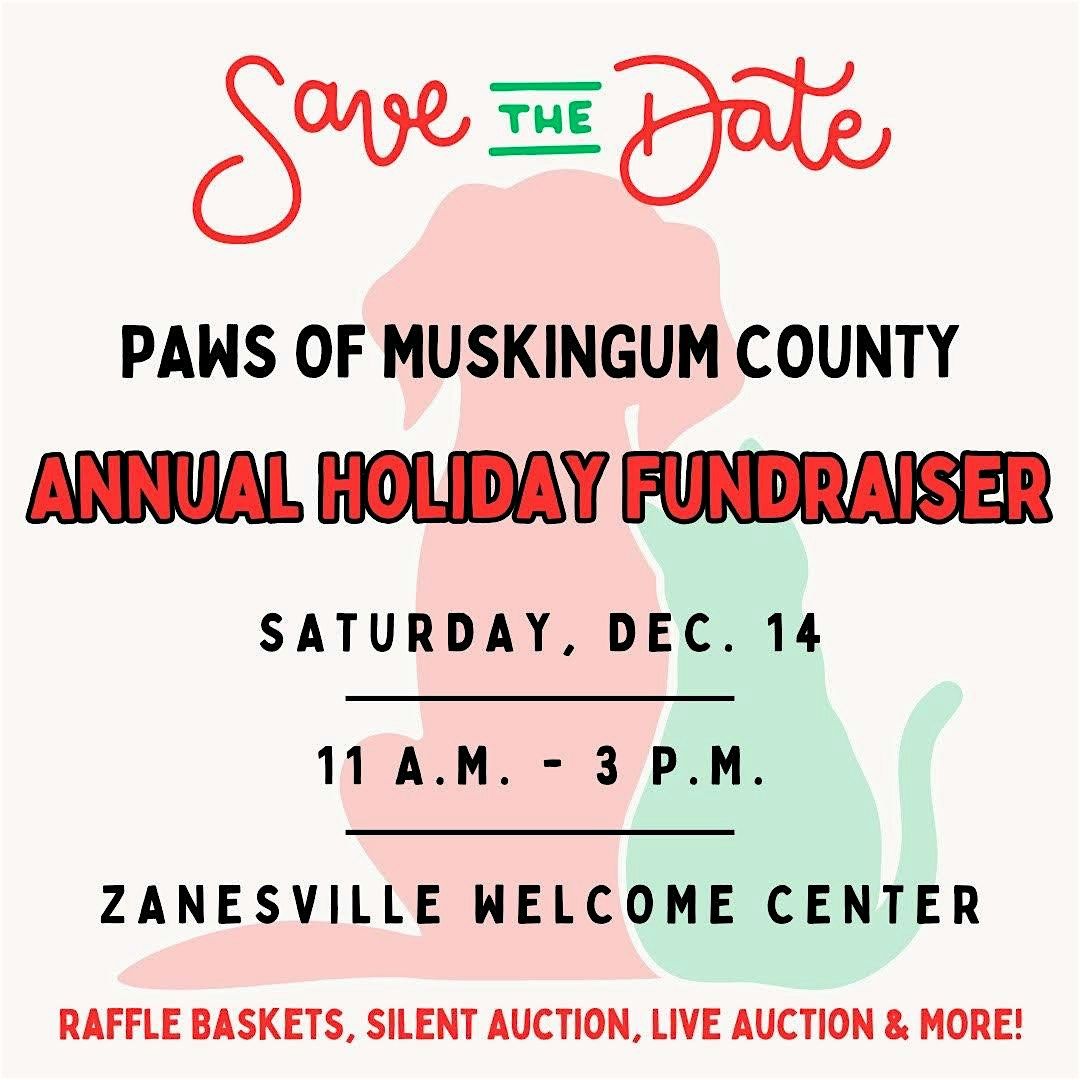 PAWS of Muskingum County  Annual Holiday Fundraiser