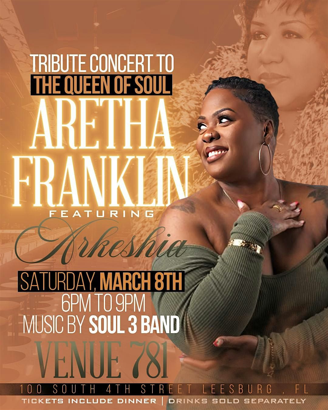 Tribute to Aretha Franklin ft Arkeshia and Soul 3