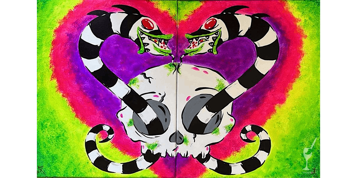 Set of Snakes - Paint and Sip in Denver | Classpop!\u2122
