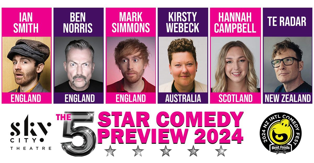 The 5 Star Comedy Preview