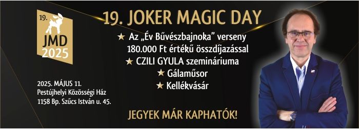 19. Joker Magic Day 2025.