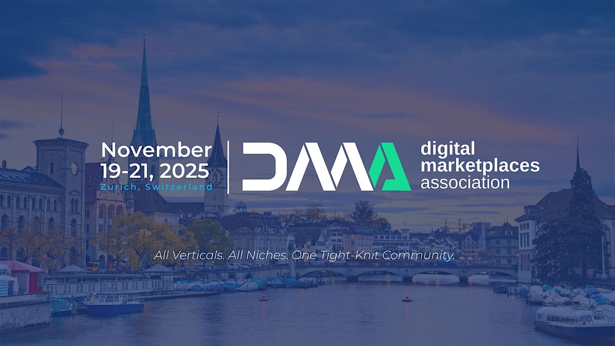 DMA  Conference, 19-21 November 2025