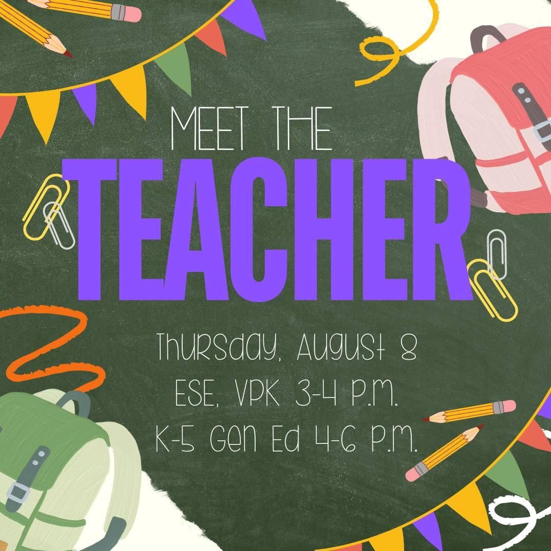 KCE Meet the Teacher 2024-2025 (KCE hosted)