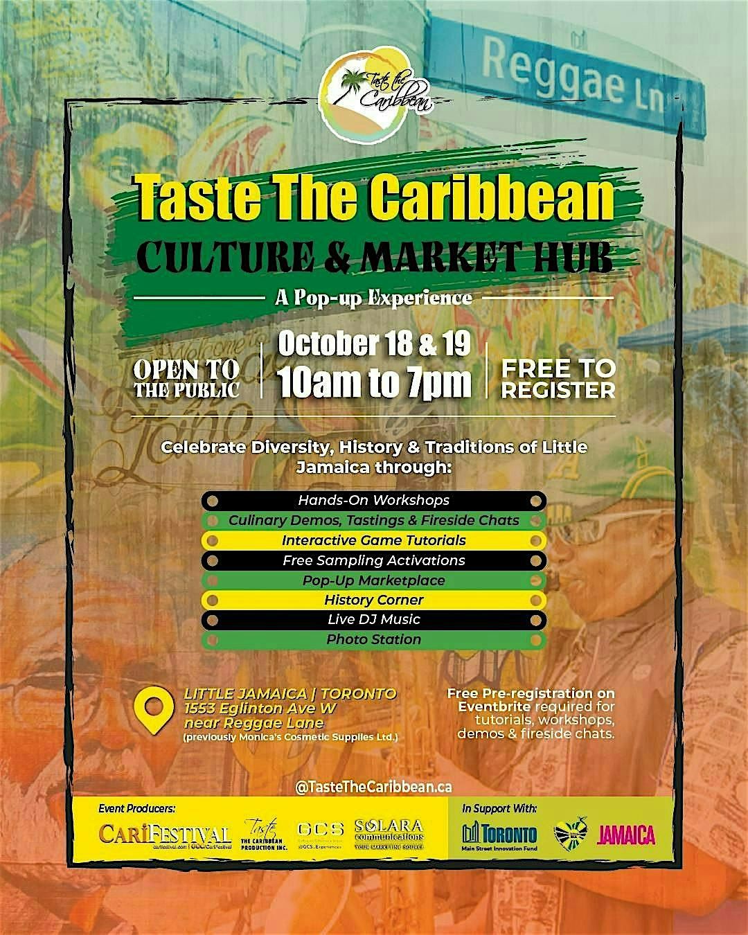 TASTE THE CARIBBEAN CULTURE & MARKET HUB