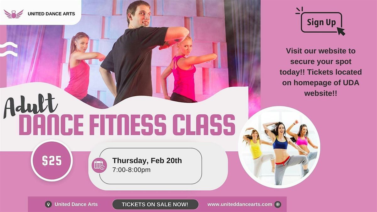 Adult Dance Fitness Class with Miss Susan!