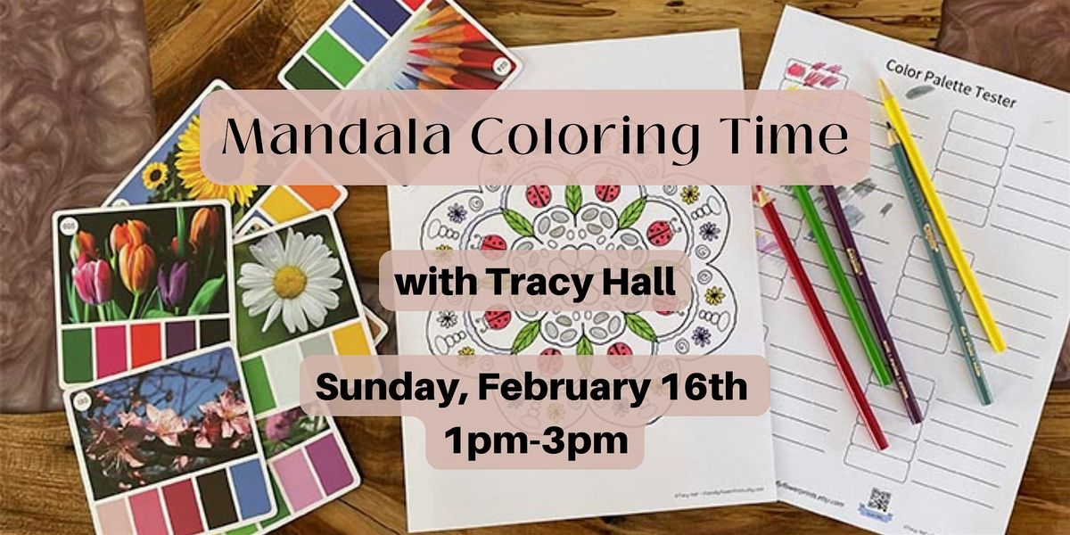 Mandala Coloring Time