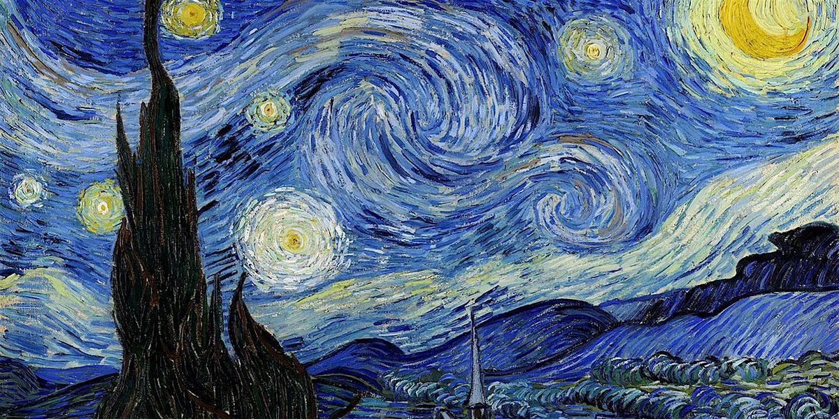 Paint Van Gogh's Starry Night, Liverpool