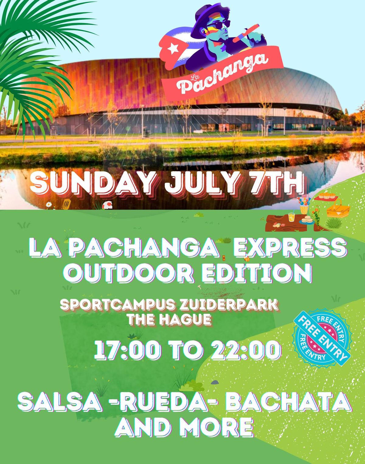 La Pachanga Salsa & Bachat Party Express Outdoor Edition