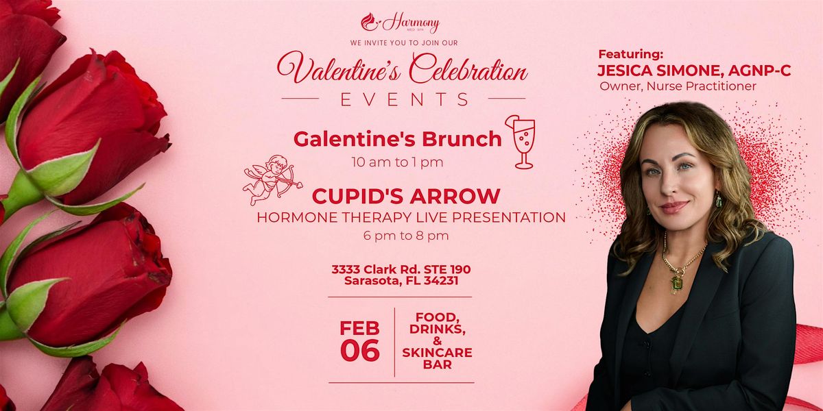 Valentine's Celebration Events: Galentine's Brunch and Cupid's Arrow: LIVE