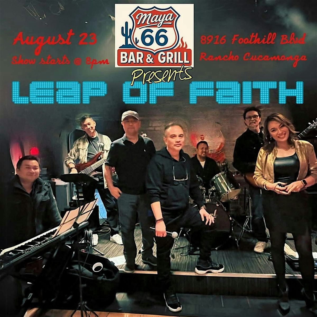 Leap Of Faith Live Performance
