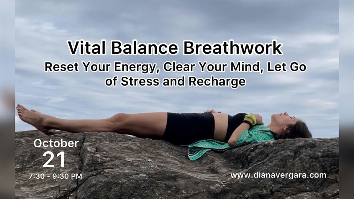 Breathwork to Reset Your Energy, Clear Your Mind, Let Go of Stress and more