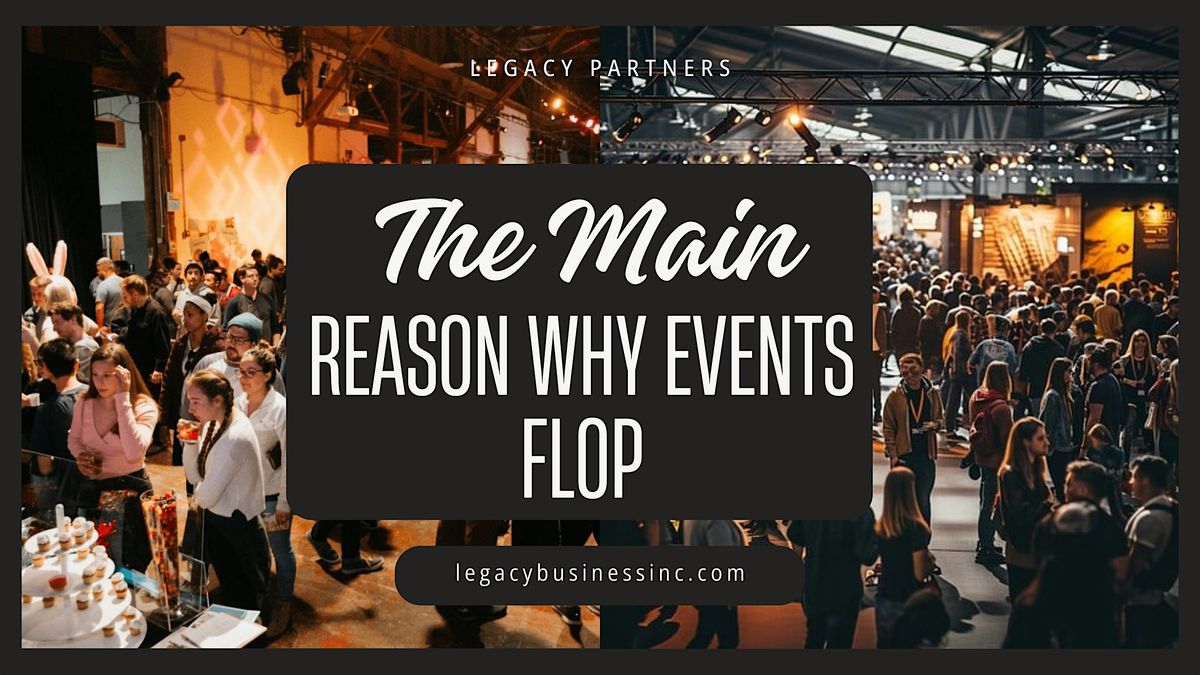 The Main Reason Why Events Flop Workshop